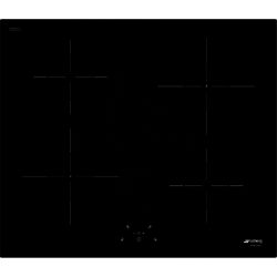 Smeg SI5641D 60cm Touch Control Induction Hob  with Straight Edge Glass in Black Glass